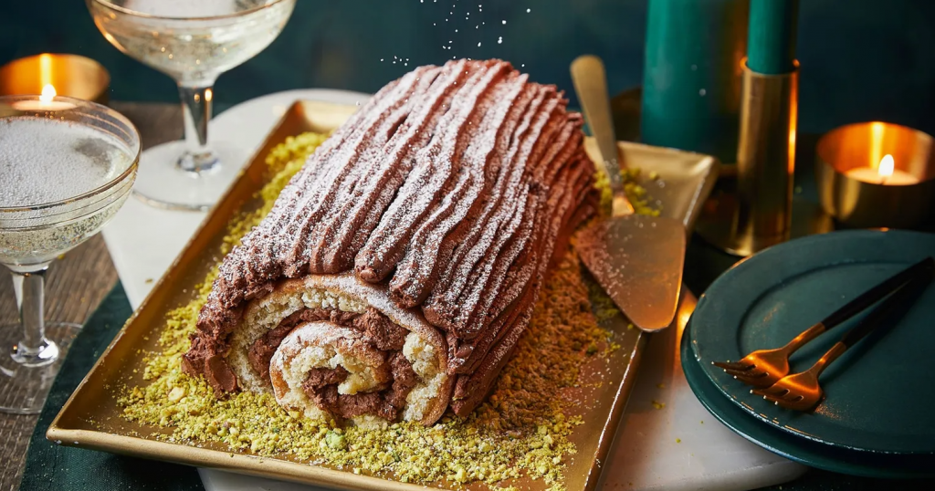 La Tradition de la bûche de noël !